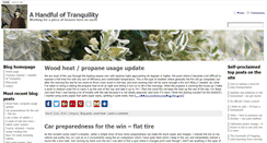 Desktop Screenshot of handfuloftranquility.com